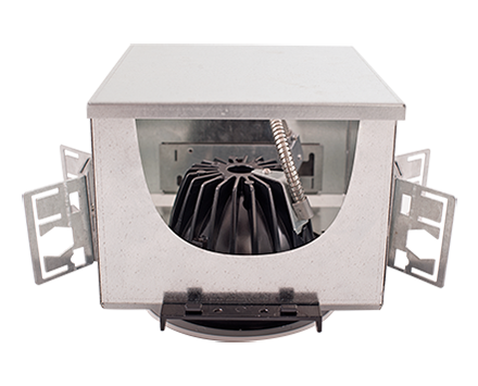  IC rating For ceilings with insulation, NDLED comes with an optional insulation contact housing.