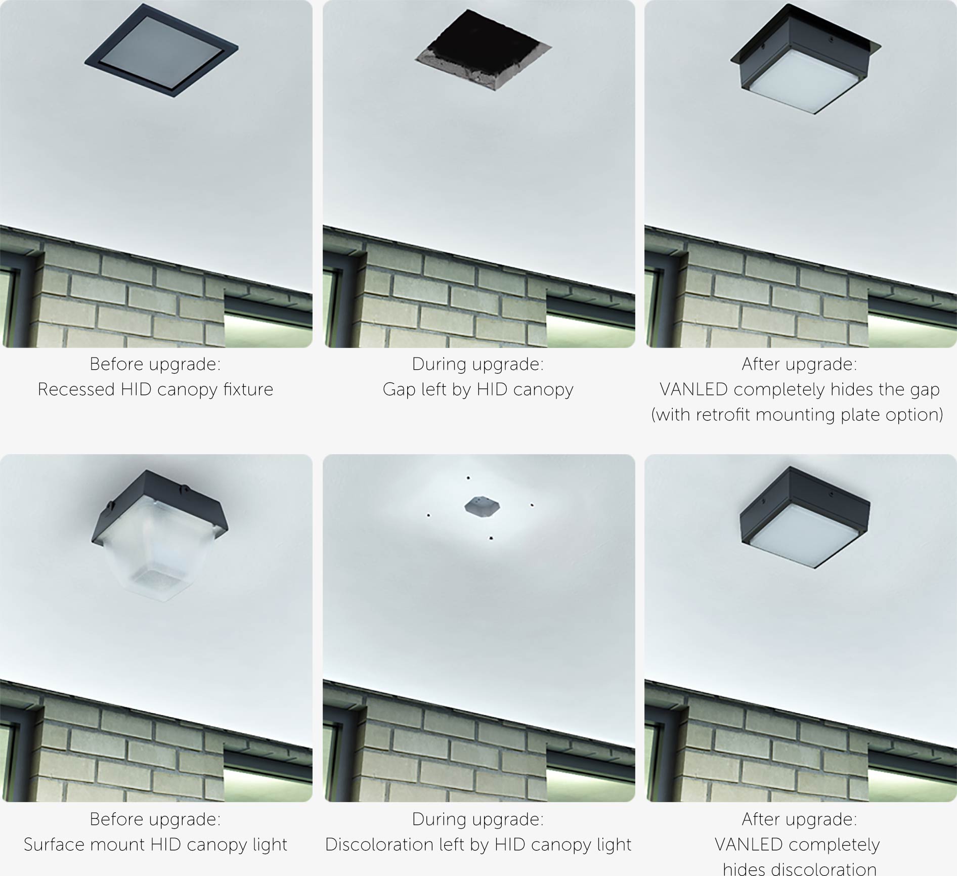 Vanled Rab Lighting Upgrading To Vanled Is Clean And Simple Canopy Lights