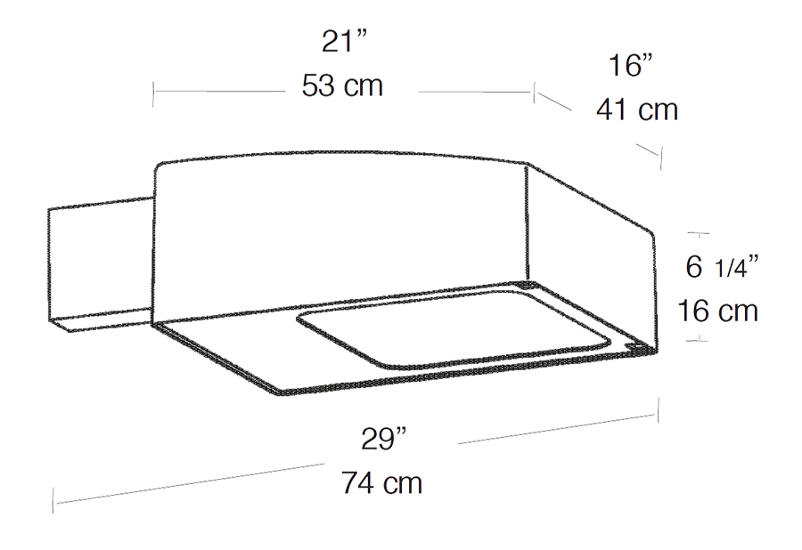 Alx Deluxe Area light 400W,Hps Qt 8 Inch Arm with 120V Photocell