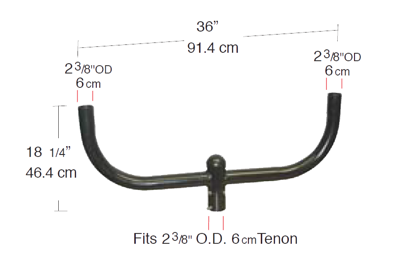 Bracket Bullhorn Two light