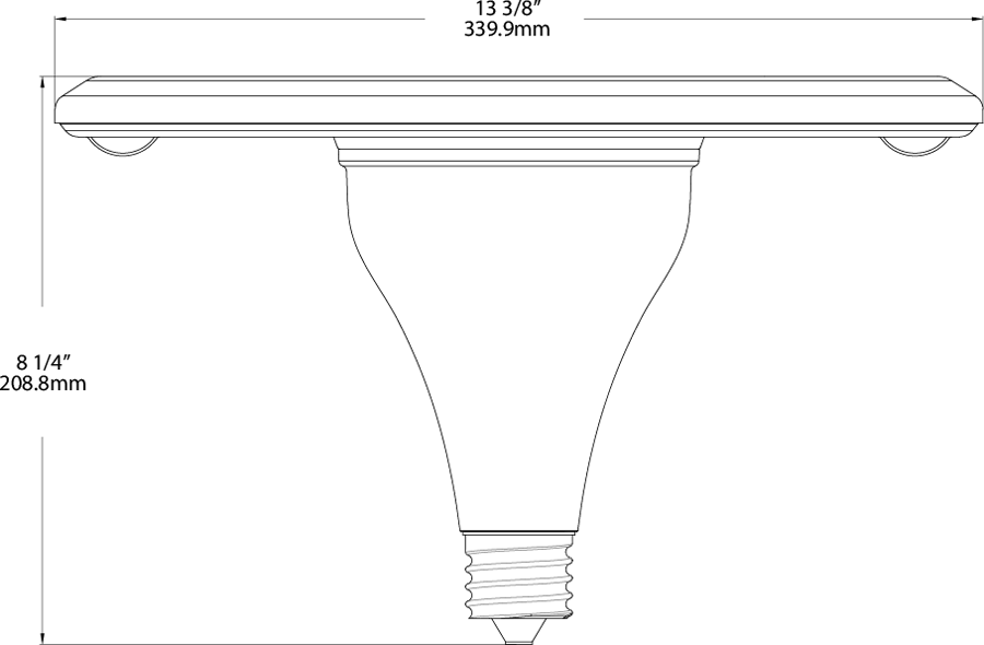 Hid Highbay 135W,600W EQ, 20000Lm, Base EX39, 80CRI, 5000k,