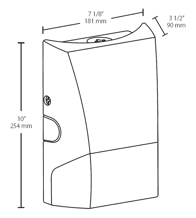 Brisk 3200Lm Med, 4000k, 70 CRI, 120-277V, Photocell, White