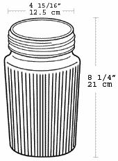 Permaglobe 200 Series, Clear Prismatic Flat Bottom