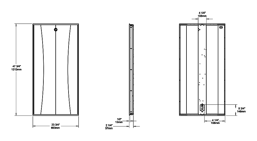 PHARE LONGUE PORTEE LED QUADRA TECH 20W