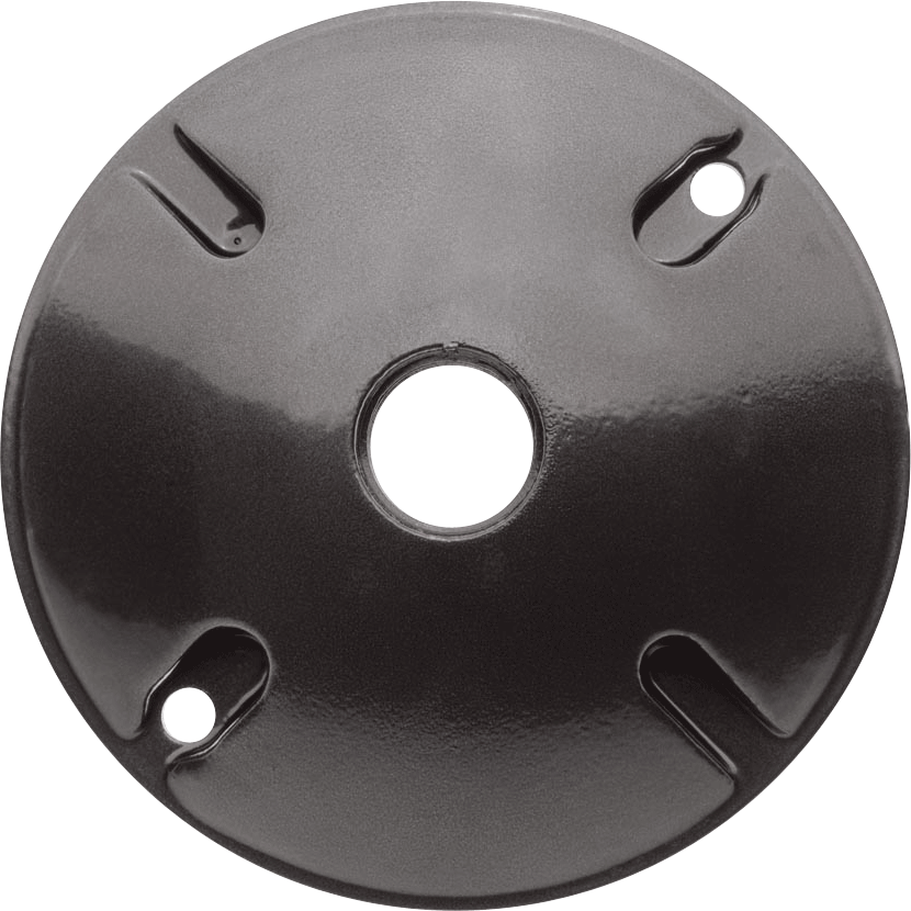 RAB C100A WEATHERPROOF COVER ROUND 1 HOLE BRONZEWEATHERPROOF COVER ROUND 1 HOLE BRONZE