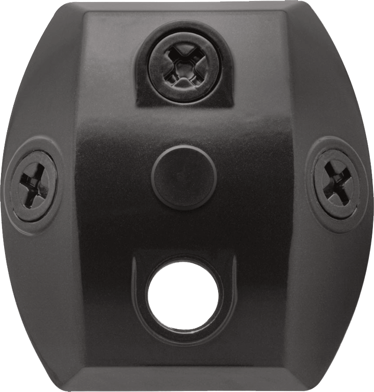 Weatherproof UnIVersal Cover 4 Hole Cover, Black