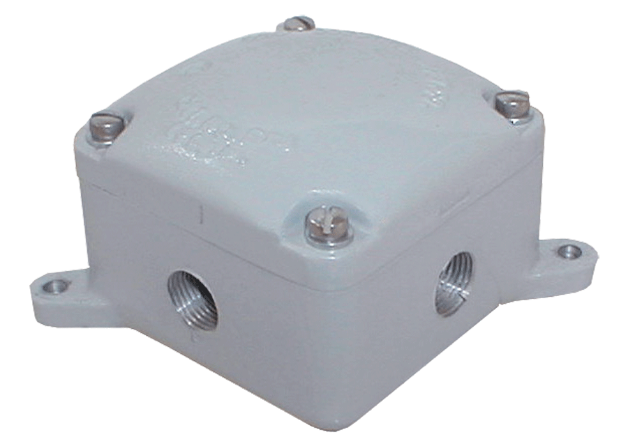 EXP PRF J-BOX 4 HUBS 1/2" BLANK COVER