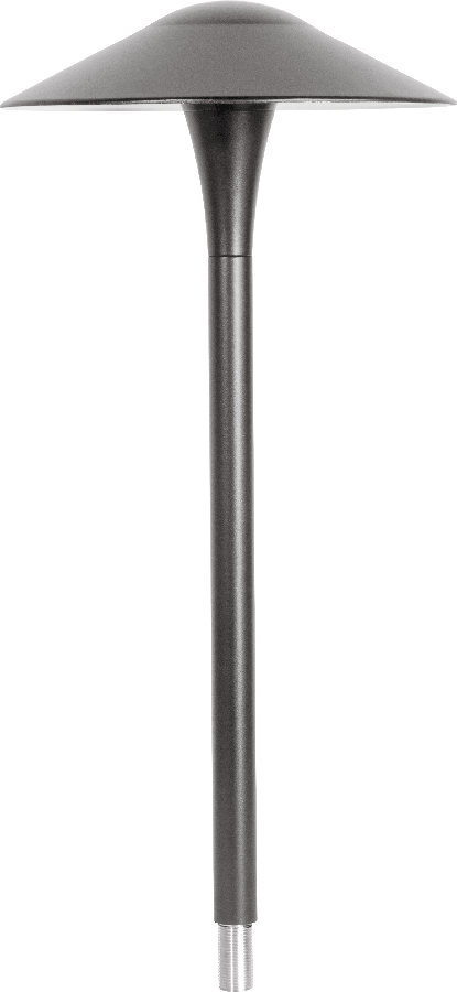 Fern Pagoda Full Cutoff Shade 6W,12V Ac, 2700k, Spike8 Textd, Bronze