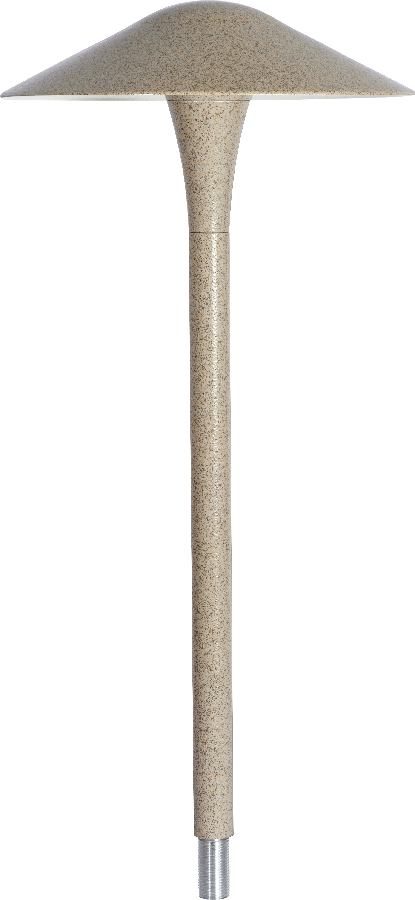 Fern Pagoda Full Cutoff Shade 6W,12Vac, 2700k, Spike8 Sand