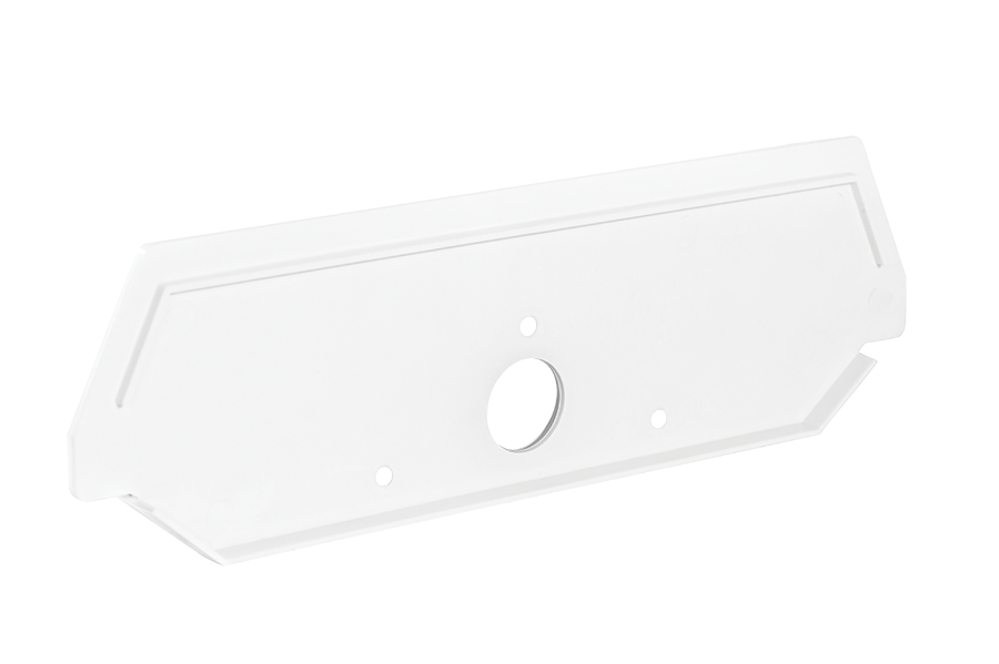 Joiner Bracket with Screws Gus Surface Wrap 2Ft 4Ft, White