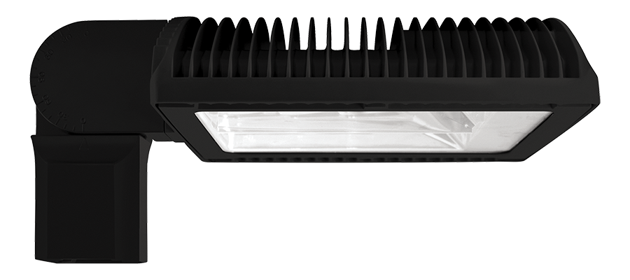 ALED 78W Type IV With Slipfitter, 5000k, LED Bilevel, Black