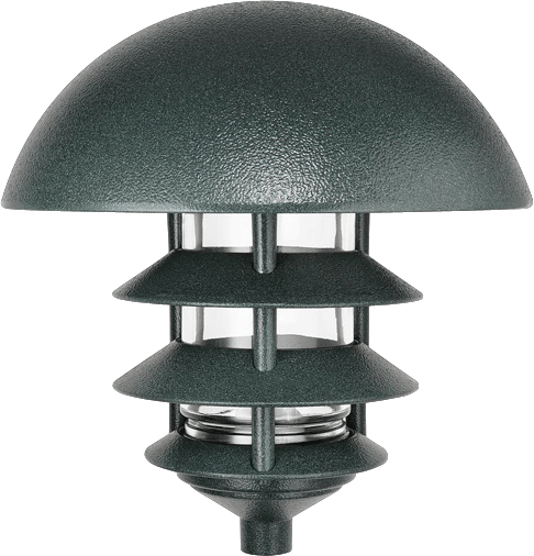 LAWN LIGHT 4 TIER + DOME TOP 100W V.GRN