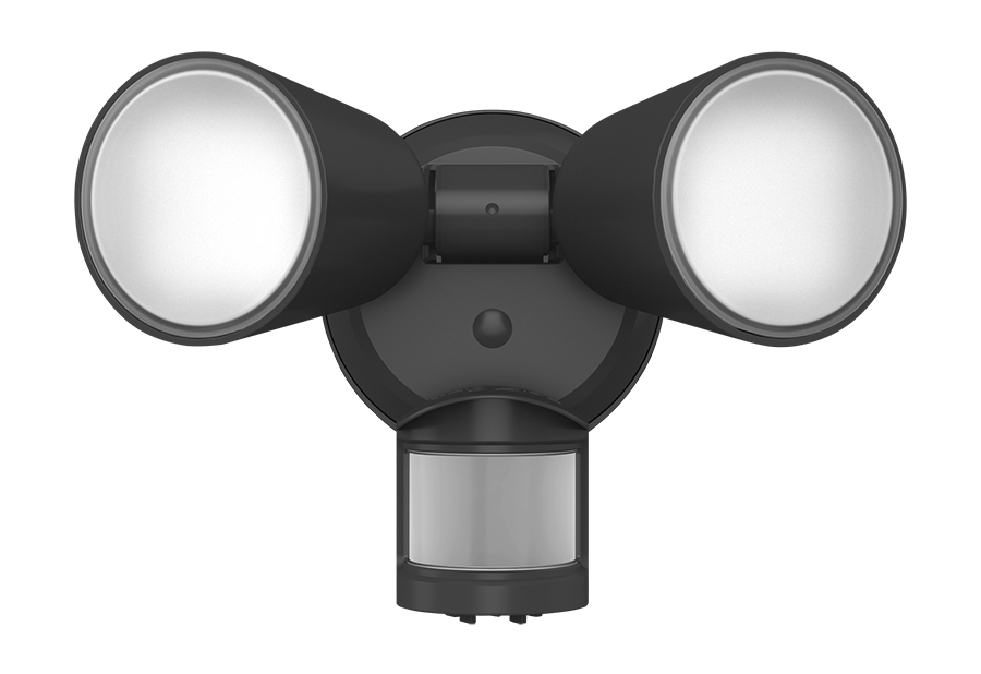 Product image for RAB LU160 Luminator Field Adjustable Security Floodlight, 20W 120V, 3000 to 5000K Tunable, Bronze Finish