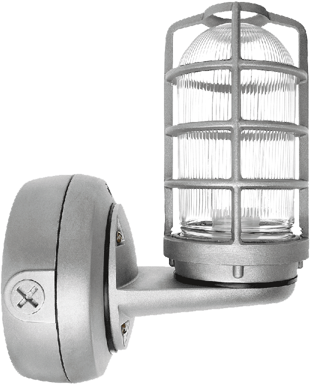 Vp CFL Ceiling Up light 26W,Qt 1/2 Inch Wall bracket Fr Globe& Guard