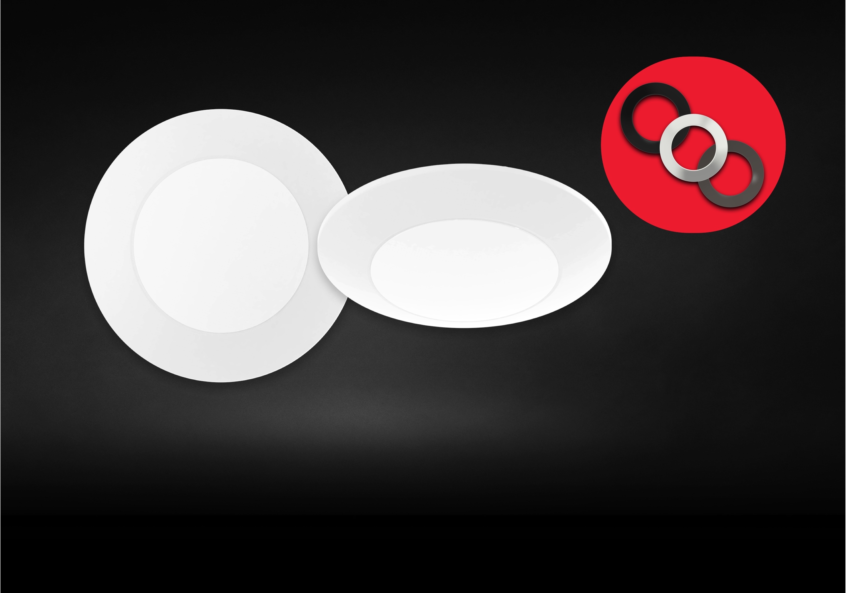 DISK34 Field-Adjustable CCT Surface Mount - RAB Lighting