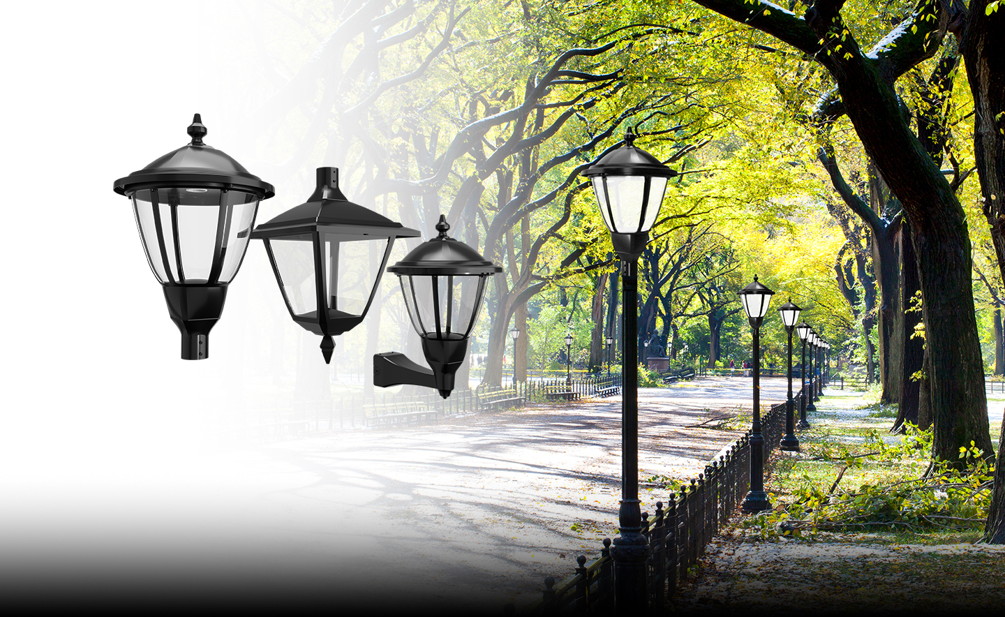 Heritage Field Adjustable Post Top Lantern