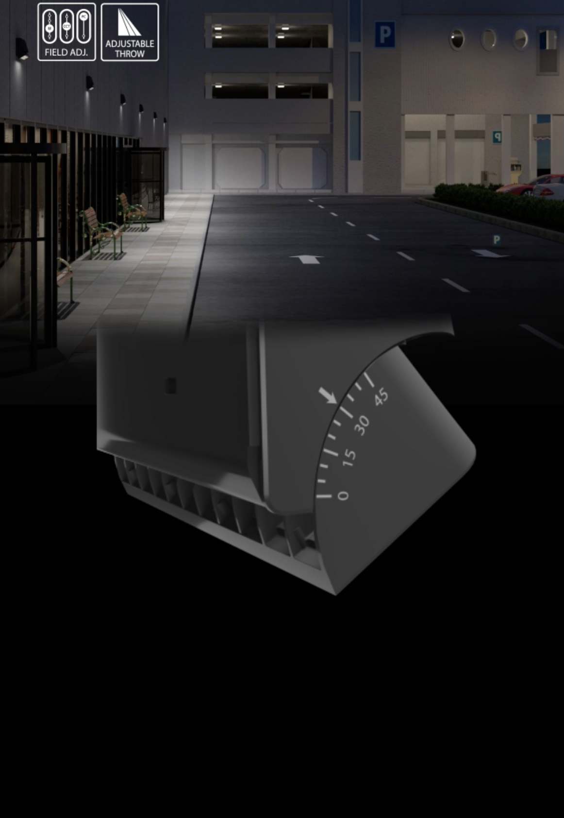 SLIM®22 Field-Adjustable Wall Pack - RAB Lighting