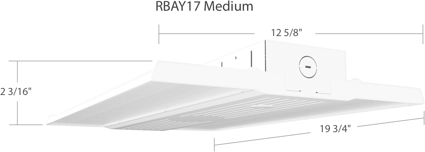 RBAY17 Linear High Bay Field Adjustable - RAB Lighting
