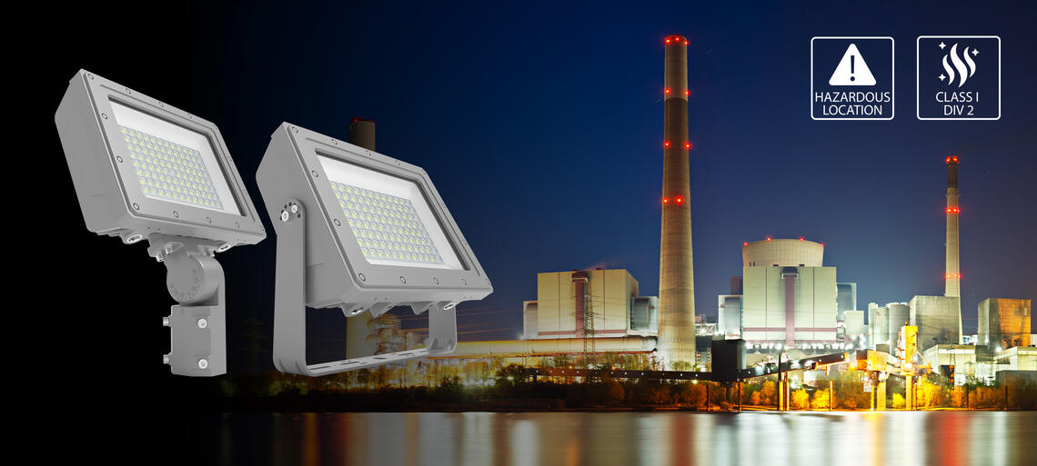 HAZFFLED Hazardous Floodlight