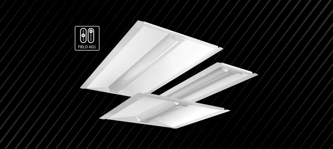 RTLED Field-Adjustable Retrofit Troffer