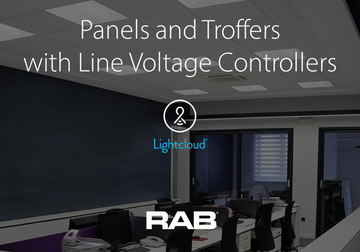 Panels and Troffers with Line Voltage Controllers