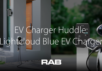 EV Charger Huddle: RAB Lightcloud Blue EV Charger