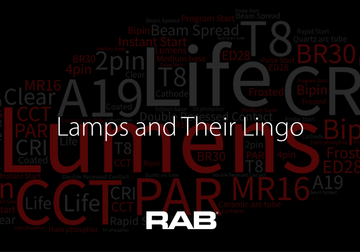 RAB Lamps and Their Lingo