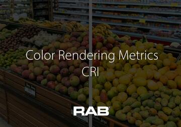 Color Rendering Metrics - CRI