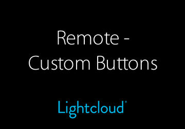 Lighcloud Blue Custom Buttons on Remote