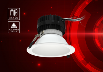 ND22 Field-Adjustable Downlight with Adjustable Beam Angle