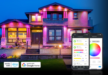 RGBW Lamps Bluetooth-enabled