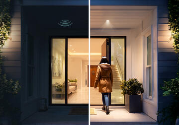 Downlights w/Integrated PIR Sensor & Photocell