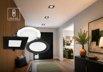 WFRL Field-Adjustable Edgelit Wafer Downlights